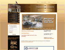 Tablet Screenshot of foxriverstatebank.com